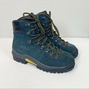 Tecnica Super Clima Blue Hiking Boots Vibram Soles